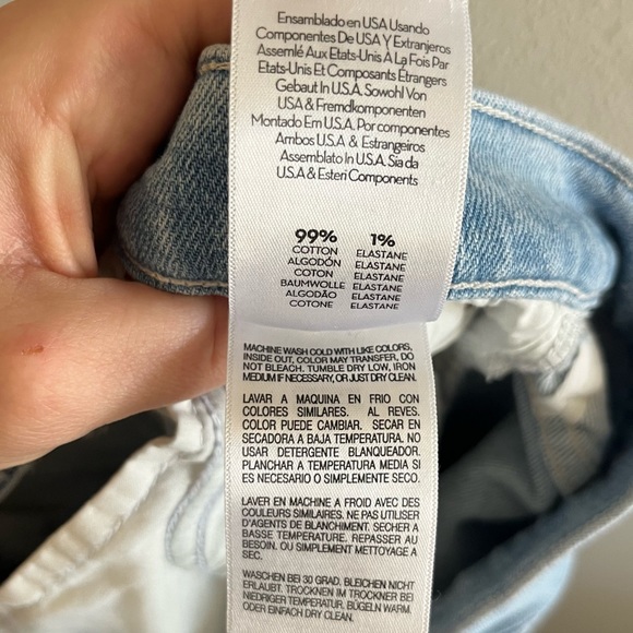 Mother Light Wash High Waisted Tunnel Vision Sneak Sippin’ Sweet Tea - Picture 14 of 16